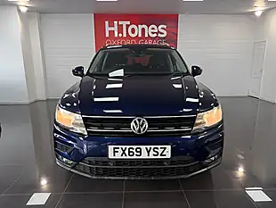 Used 2019 Volkswagen Tiguan Match Blue - Interior and Exterior details 19