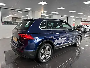 Used 2019 Volkswagen Tiguan Match Blue - Interior and Exterior details 2