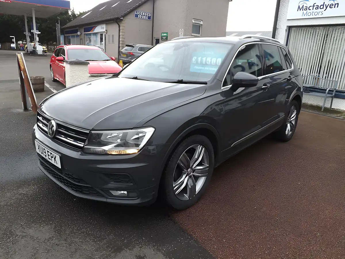 Used 2019 Volkswagen Tiguan Match Grey - Interior and Exterior details 3
