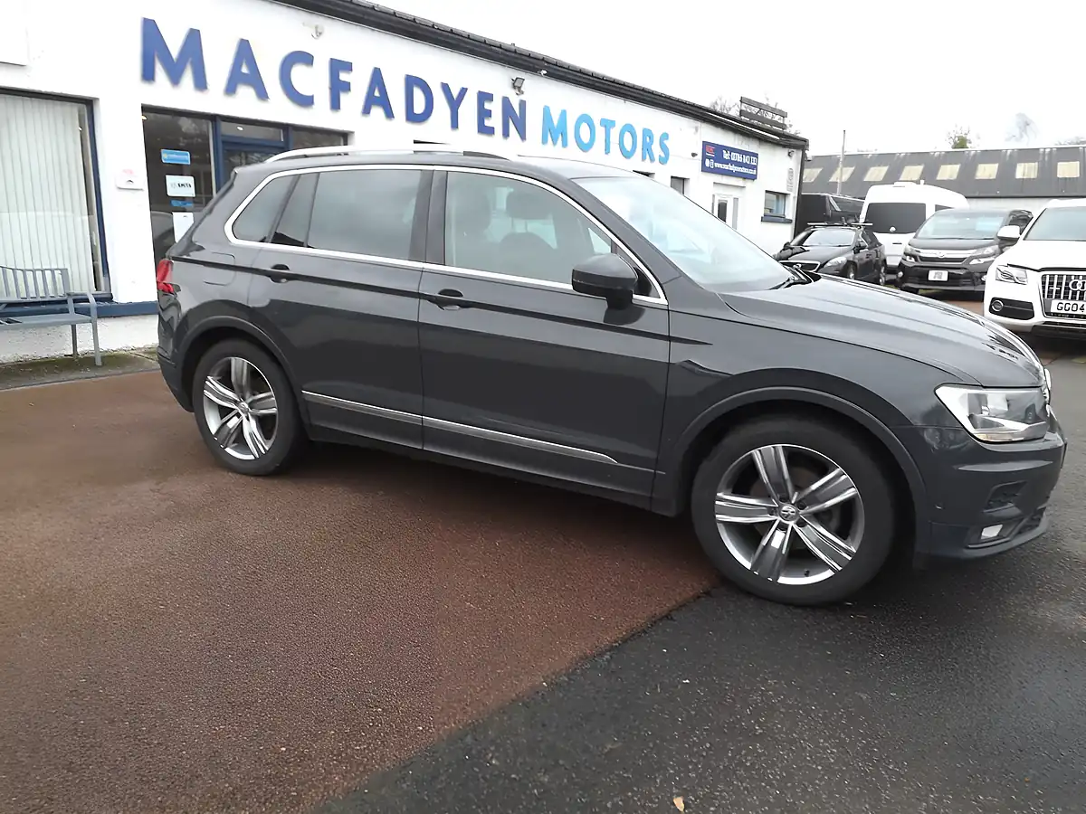 Used 2019 Volkswagen Tiguan Match Grey - Interior and Exterior details 9