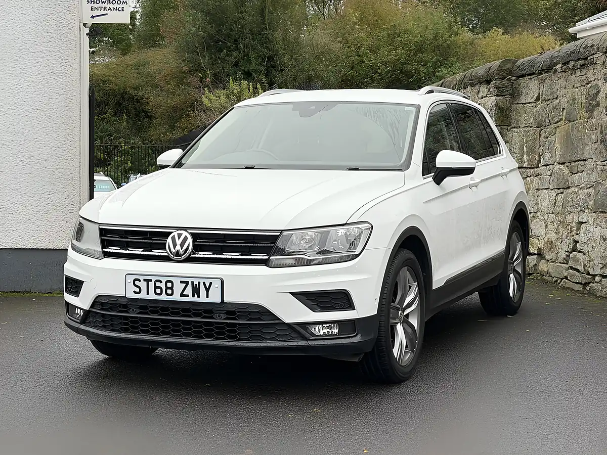 Used 2019 Volkswagen Tiguan Match White - Interior and Exterior details 11