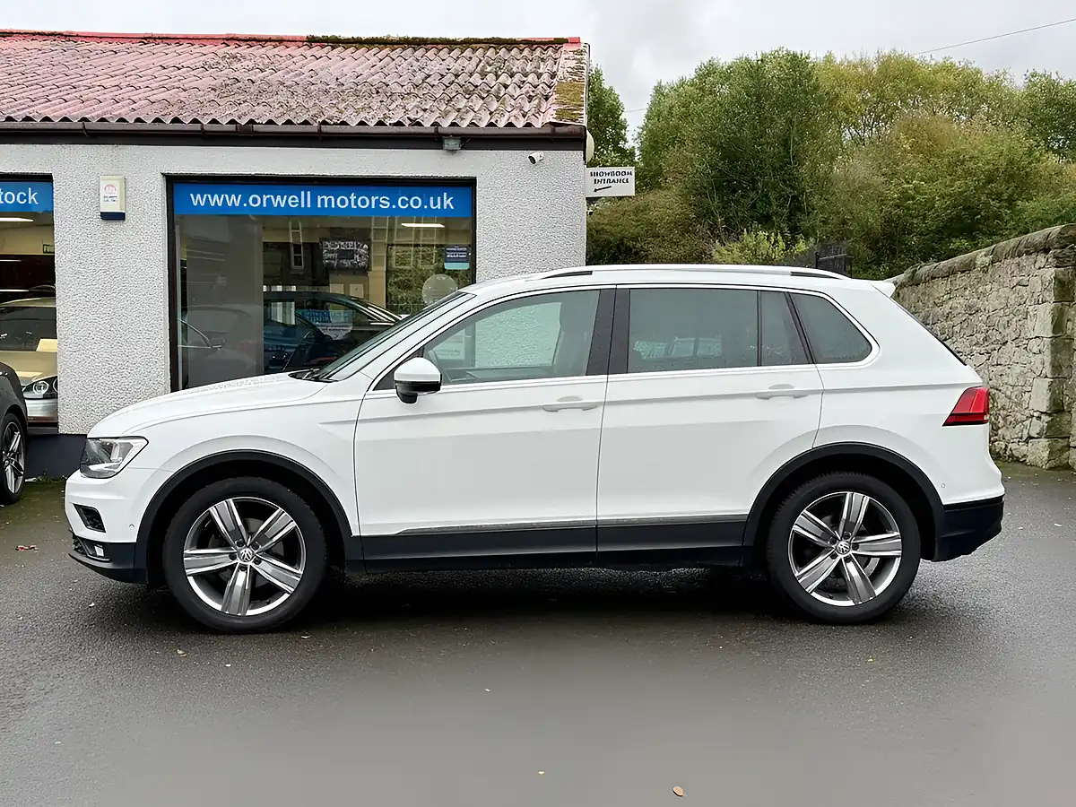 Used 2019 Volkswagen Tiguan Match White - Interior and Exterior details 19