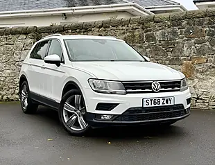 Used 2019 Volkswagen Tiguan Match White - Interior and Exterior details 20