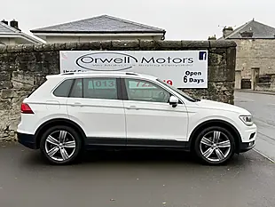 Used 2019 Volkswagen Tiguan Match White - Interior and Exterior details 3