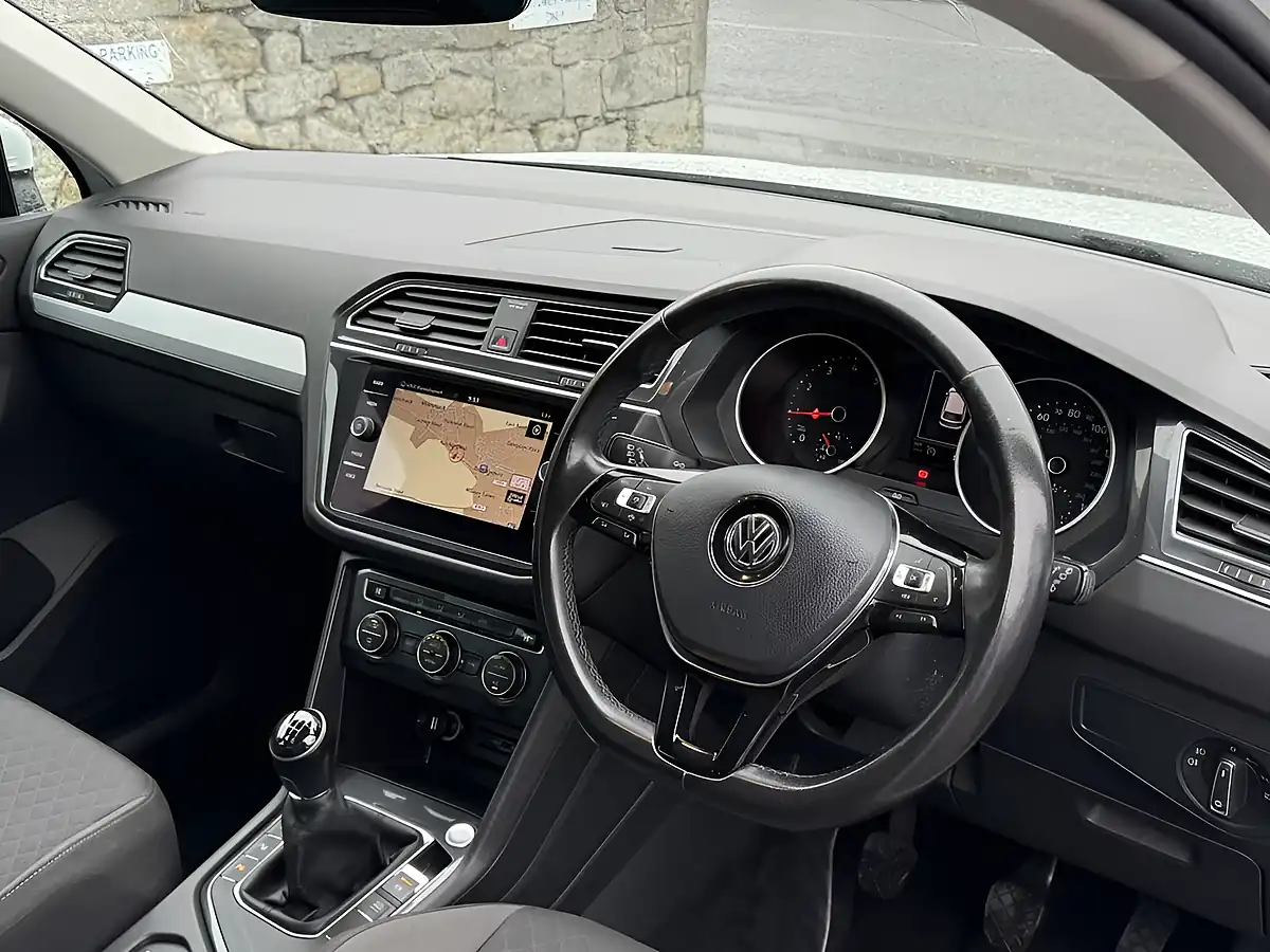 Used 2019 Volkswagen Tiguan Match White - Interior and Exterior details 6
