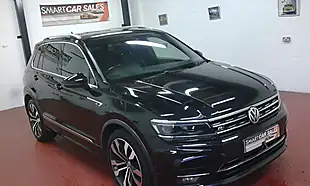 Used 2019 Volkswagen Tiguan R Line Metallic Black - Interior and Exterior details 2