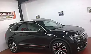 Used 2019 Volkswagen Tiguan R Line Metallic Black - Interior and Exterior details 3