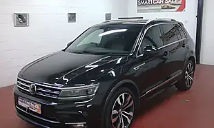 Used 2019 Volkswagen Tiguan R Line Metallic Black - Interior and Exterior details 5