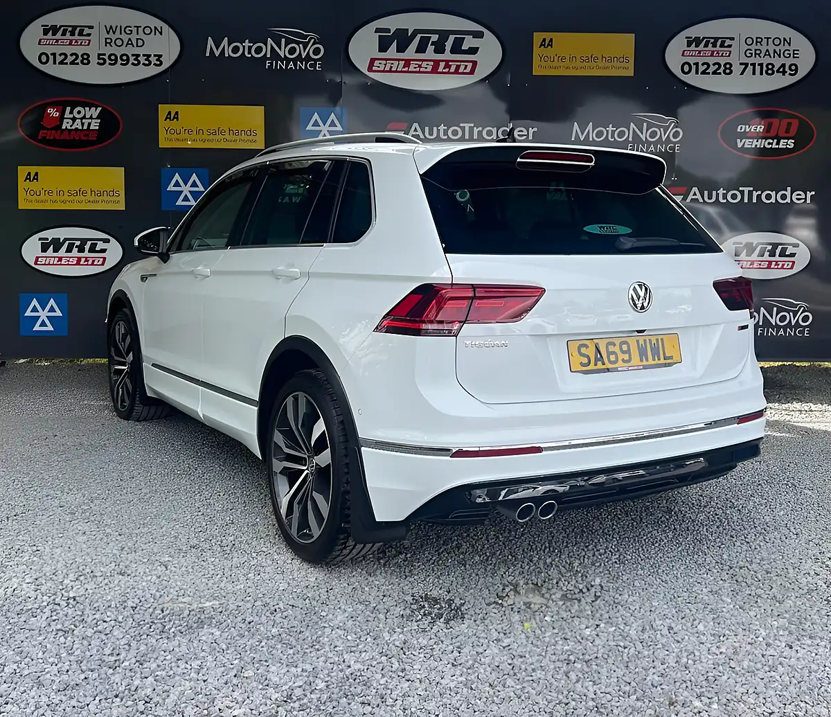 Used 2019 Volkswagen Tiguan R-Line Tech White - Interior and Exterior details 3