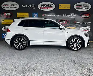 Used 2019 Volkswagen Tiguan R-Line Tech White - Interior and Exterior details 5