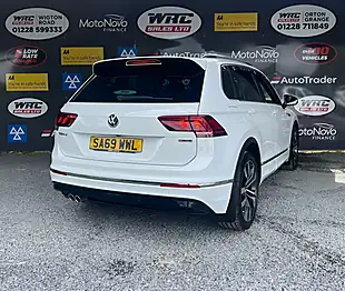Used 2019 Volkswagen Tiguan R-Line Tech White - Interior and Exterior details 6