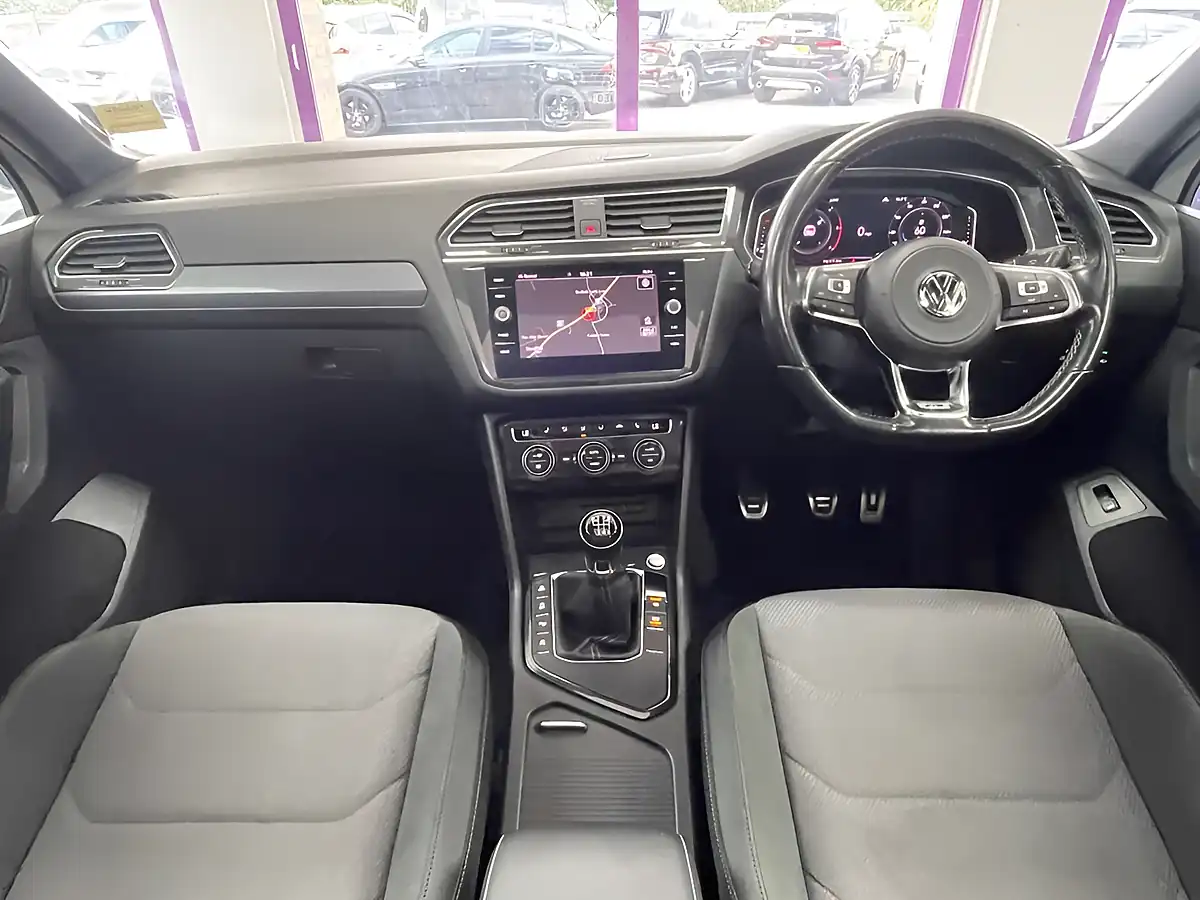 Used 2019 Volkswagen Tiguan R-Line Tech White - Interior and Exterior details 2