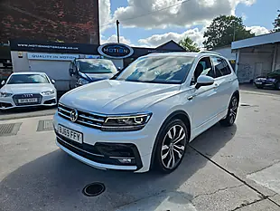 Used 2019 Volkswagen Tiguan R-Line Tech White - Interior and Exterior details 2