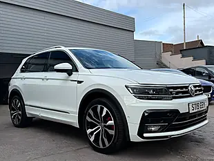 Used 2019 Volkswagen Tiguan R-Line Tech White - Interior and Exterior details 2