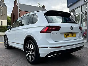 Used 2019 Volkswagen Tiguan R-Line Tech White - Interior and Exterior details 7