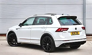 Used 2019 Volkswagen Tiguan R-Line Tech White - Interior and Exterior details 4