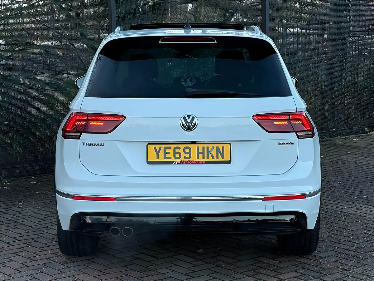 Used 2019 Volkswagen Tiguan R-Line Tech White - Interior and Exterior details 8
