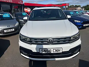 Used 2019 Volkswagen Tiguan R-Line White - Interior and Exterior details 3