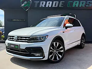 Used 2019 Volkswagen Tiguan R-Line White - Interior and Exterior details 3