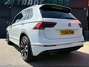 Used 2019 Volkswagen Tiguan R-Line White - Interior and Exterior details 5