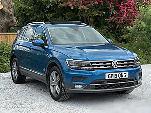Used 2019 Volkswagen Tiguan Sel Blue - Interior and Exterior details 2