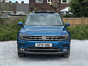 Used 2019 Volkswagen Tiguan Sel Blue - Interior and Exterior details 3