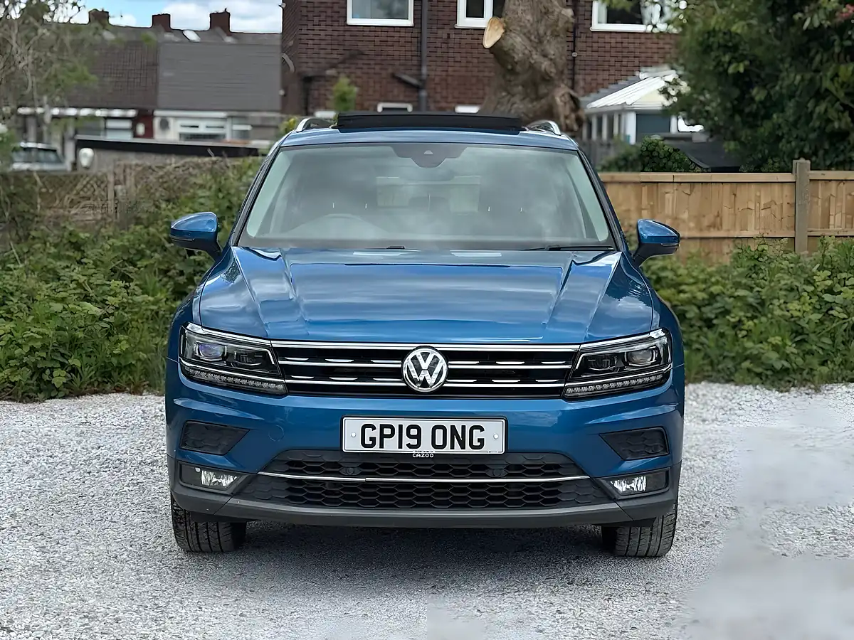Used 2019 Volkswagen Tiguan Sel Blue - Interior and Exterior details 3