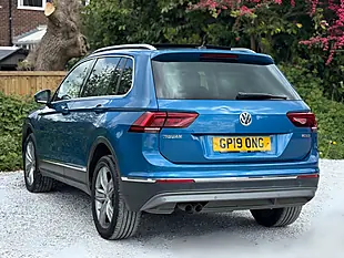 Used 2019 Volkswagen Tiguan Sel Blue - Interior and Exterior details 5