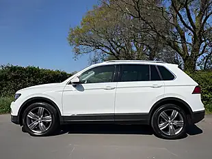 Used 2019 Volkswagen Tiguan Sel White - Interior and Exterior details 4