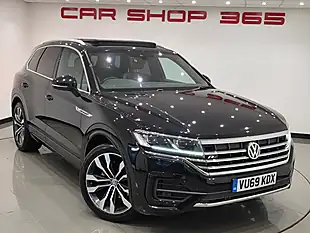 Used 2019 Volkswagen Touareg R-Line Tech Deep Black - Interior and Exterior details 17