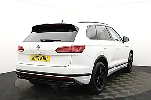 Used 2019 Volkswagen Touareg Sel White - Interior and Exterior details 3
