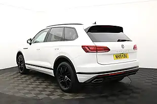Used 2019 Volkswagen Touareg Sel White - Interior and Exterior details 5