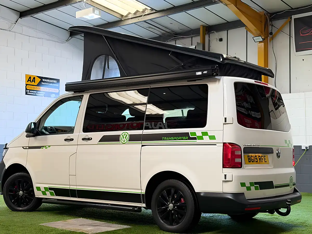 Used 2019 Volkswagen Transporter Campervan White - Interior and Exterior details 14
