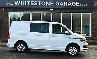 Used 2019 Volkswagen Transporter T30 Bluemotion Tech Highline Kombi Double Cab Candy White - Interior and Exterior details 3