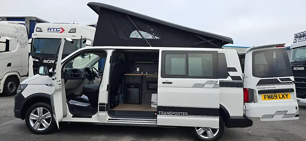 Used 2019 Volkswagen Transporter White - Interior and Exterior details 19