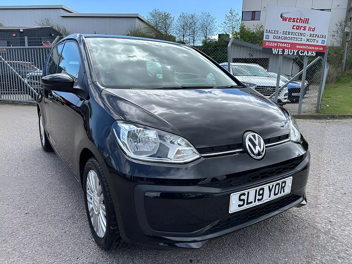 Used 2019 Volkswagen Up! Move Up! Black - Front View
