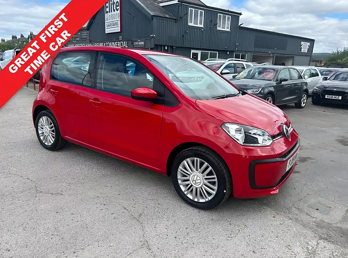 Used 2019 Volkswagen Up! Move Up! Tech Edition Red - Front View