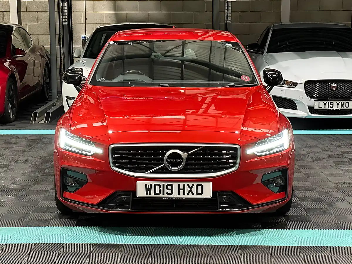 Used 2019 Volvo S60 R-Design Edition Red - Interior and Exterior details 4