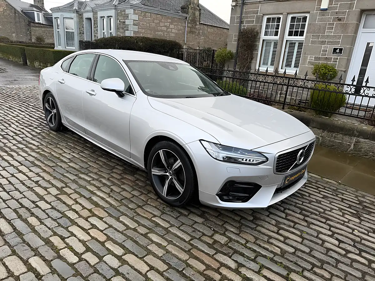 Used 2019 Volvo S90 R-Design Bright Silver - Interior and Exterior details 11