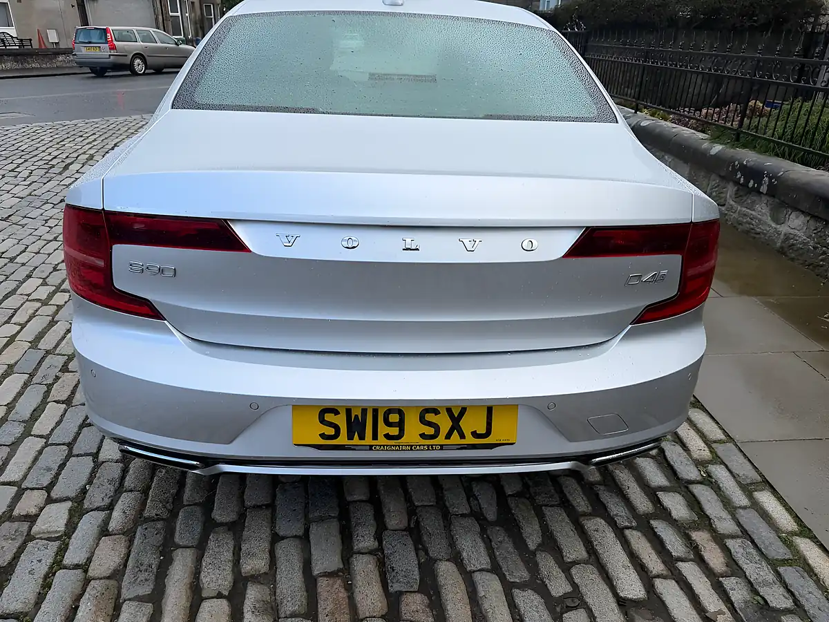 Used 2019 Volvo S90 R-Design Bright Silver - Interior and Exterior details 12