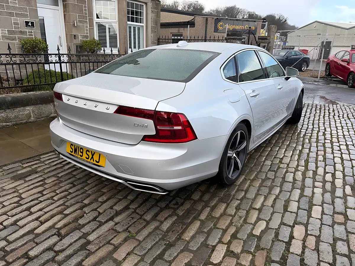 Used 2019 Volvo S90 R-Design Bright Silver - Interior and Exterior details 14