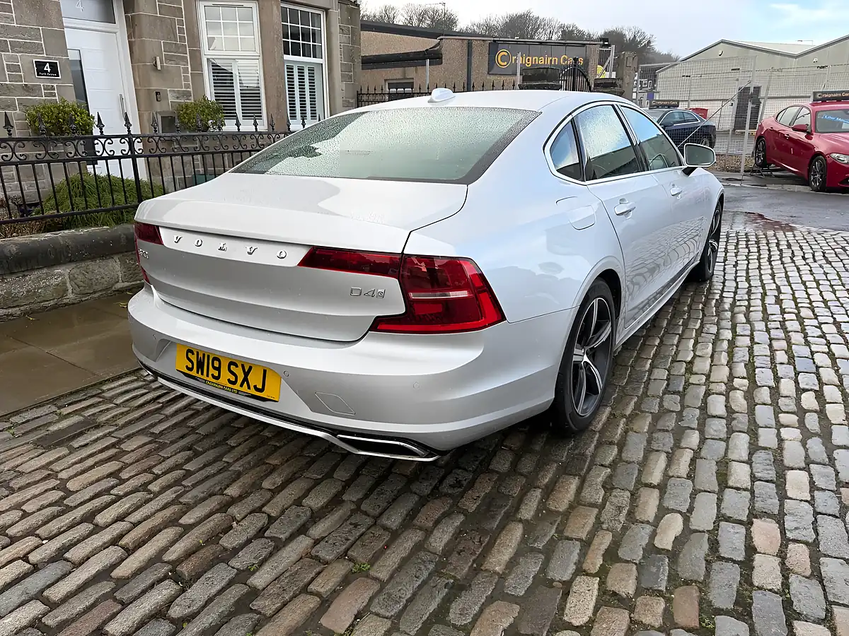 Used 2019 Volvo S90 R-Design Bright Silver - Interior and Exterior details 5