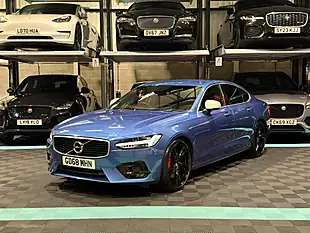 Used 2019 Volvo S90 R-Design Pro Blue - Interior and Exterior details 5