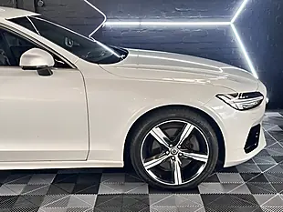 Used 2019 Volvo S90 R-Design Pro Crystal White Pearlescent - Interior and Exterior details 11
