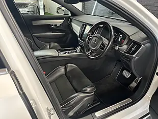Used 2019 Volvo S90 R-Design Pro Crystal White Pearlescent - Interior and Exterior details 2