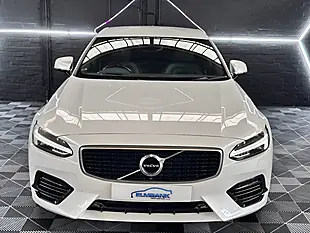Used 2019 Volvo S90 R-Design Pro Crystal White Pearlescent - Interior and Exterior details 5