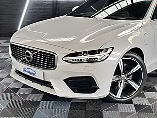 Used 2019 Volvo S90 R-Design Pro Crystal White Pearlescent - Interior and Exterior details 7