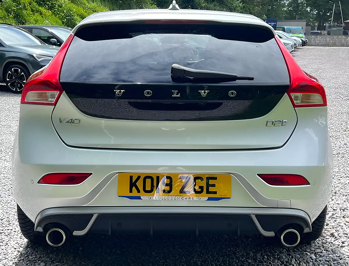 Used 2019 Volvo V40 R-Design Edition Bright Silver - Interior and Exterior details 4