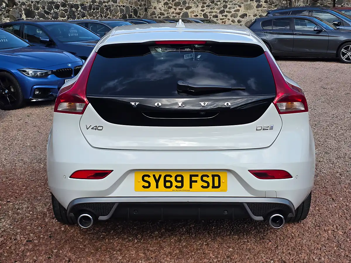 Used 2019 Volvo V40 R-Design Edition Ice White - Interior and Exterior details 17