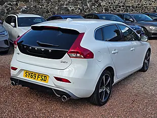 Used 2019 Volvo V40 R-Design Edition Ice White - Interior and Exterior details 18
